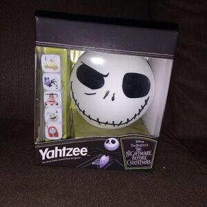 Disney Yahtzee Nightmare Before Christmas Game